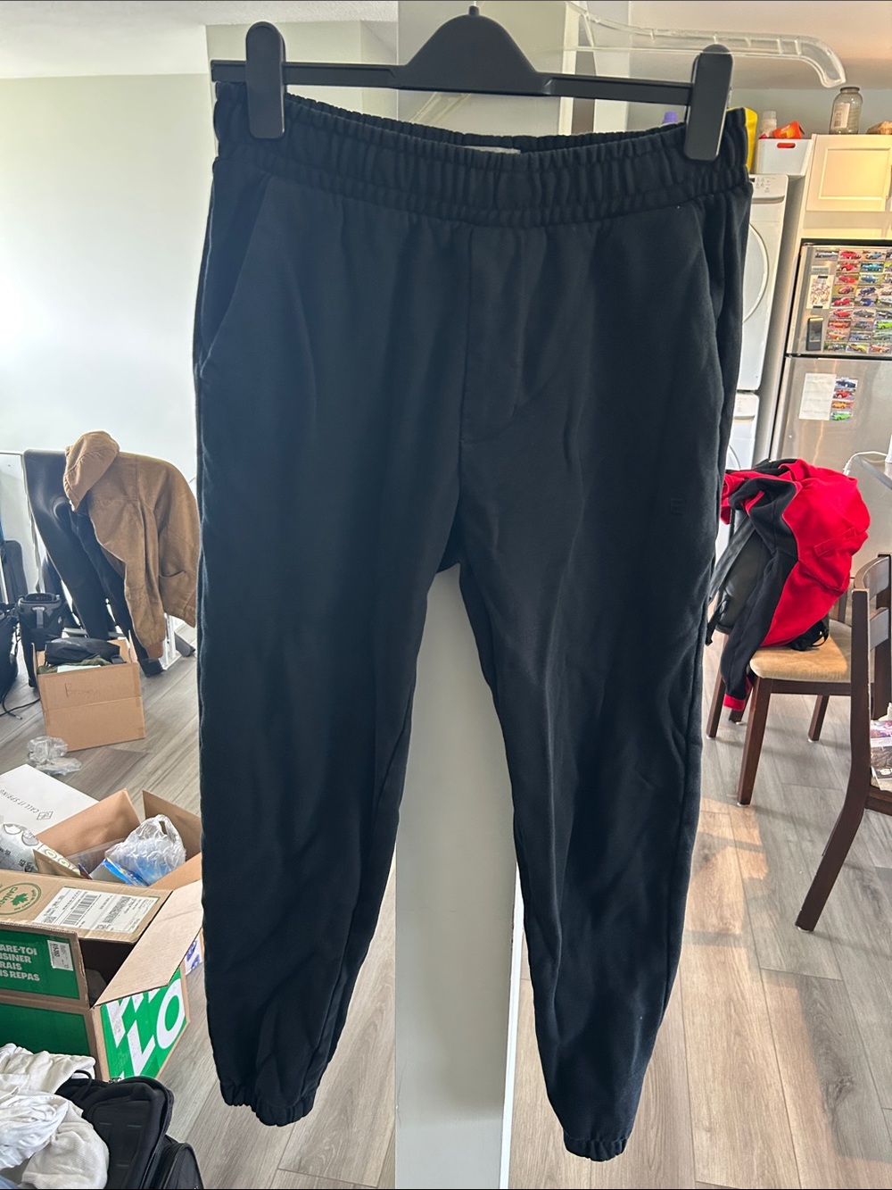 Everlane Black Elastic Waist Joggers